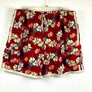 Outback Rider Men’s Floral Swimming Shorts, Size 4XL.